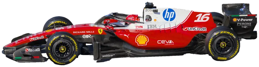 Scuderia Ferrari HP car