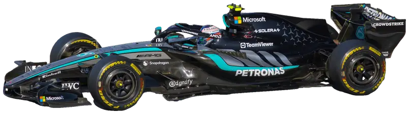 Mercedes-AMG PETRONAS F1 Team car